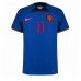 Cheap Netherlands Steven Berghuis #11 Away Football Shirt World Cup 2022 Short Sleeve